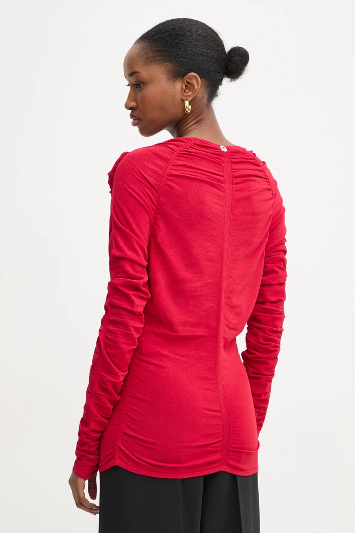 Oblečení Halenka Twinset 251AP3074 červená