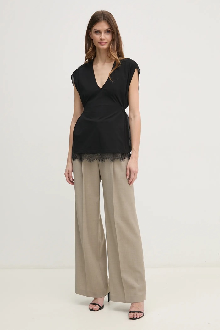 Bluza Twinset 251TP2781 crna SS25
