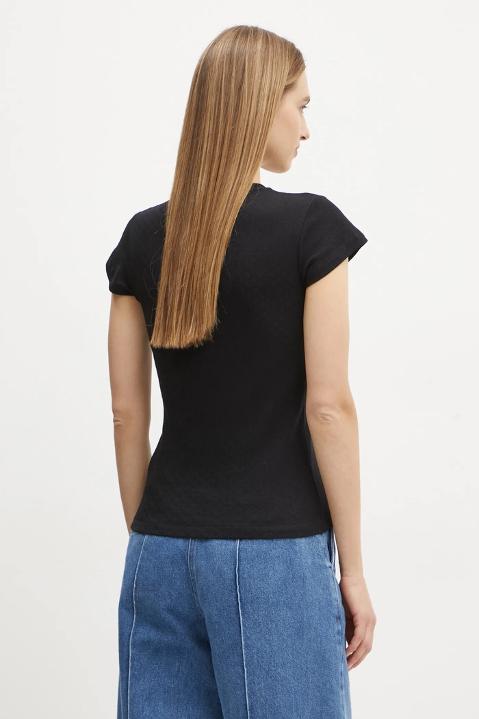 Îmbrăcăminte Herskind tricou din bumbac Ludo 5435178 negru