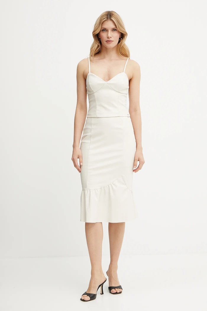 Top Armani Exchange XW000421.AF12807 béžová SS25