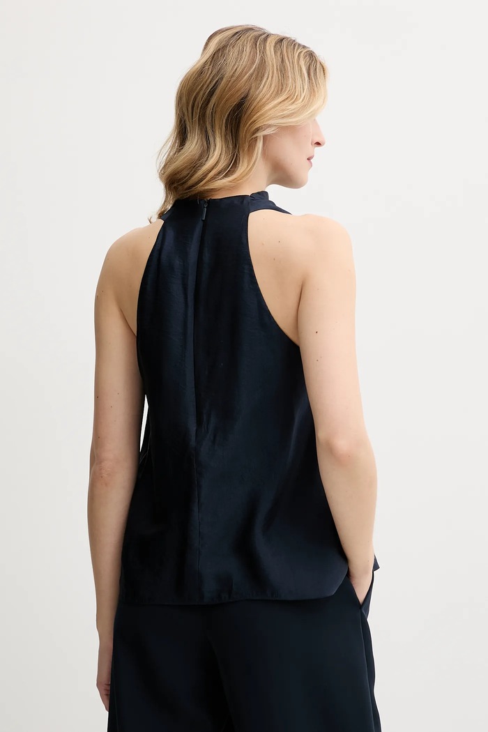 Îmbrăcăminte Armani Exchange top XW000426.AF12747 bleumarin