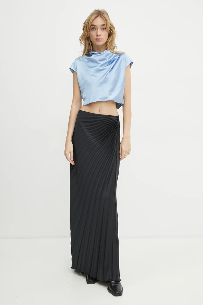 Blúzka Bardot 59649TB modrá SS25