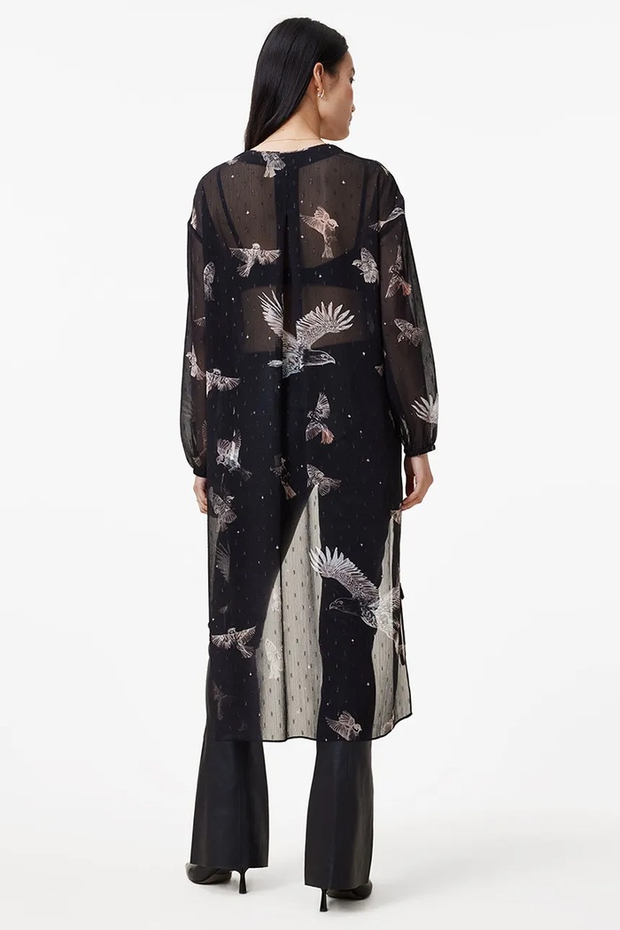 Halenka AllSaints AVALA W108PB černá