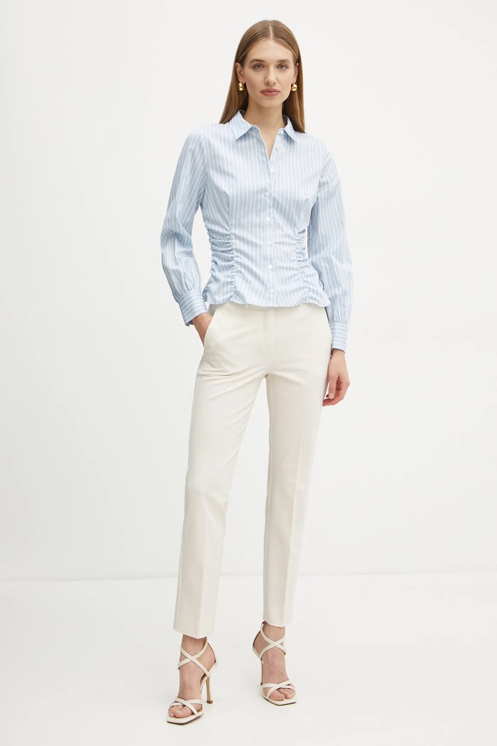 Guess camicia NICOLE W5RH0D.WG700 blu SS25