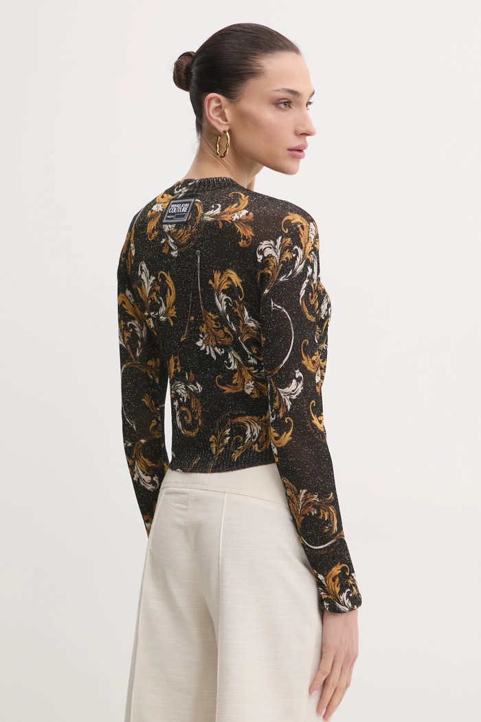 Odjeća Pulover Versace Jeans Couture 78HAFM21.CMN45 crna