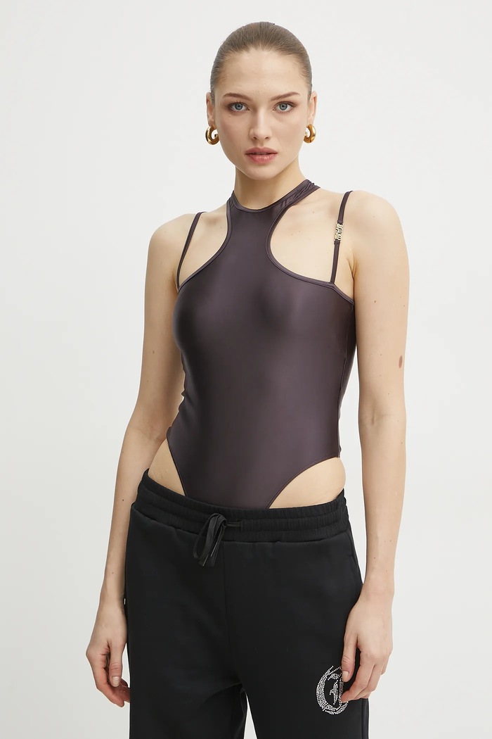 Body Versace Jeans Couture slim fialová 78HAM210.J0223