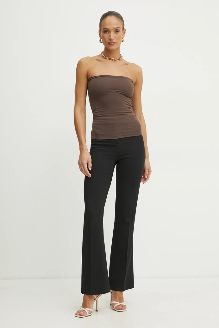 Top Patrizia Pepe 2M4468.J013 hnědá SS25