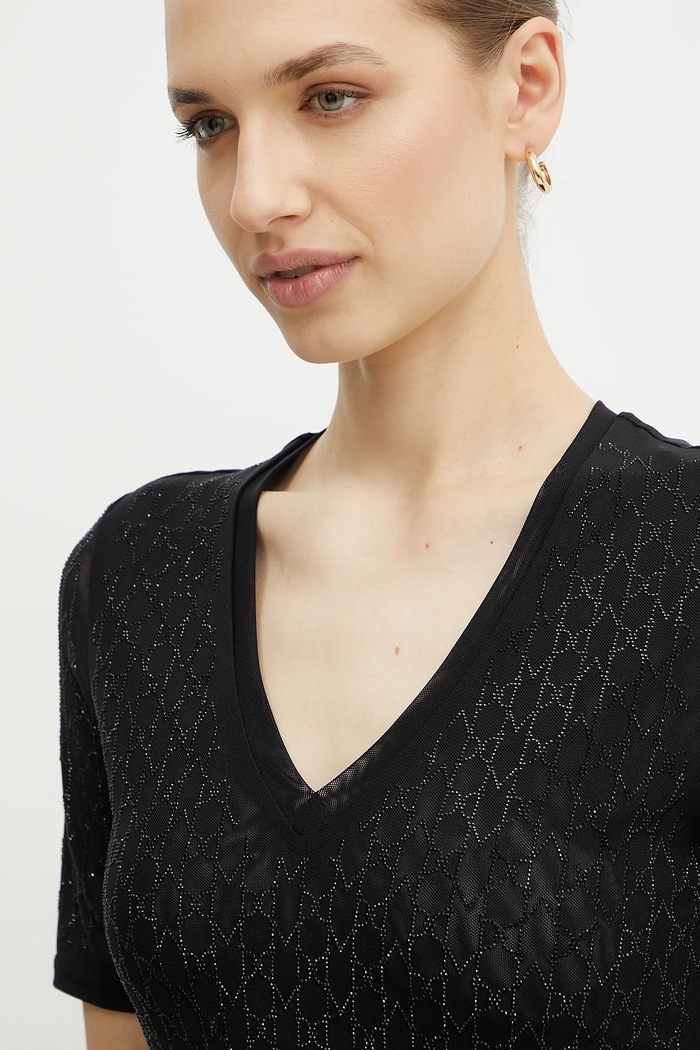Marciano Guess tricou ARIA negru 5RGP22.6311A