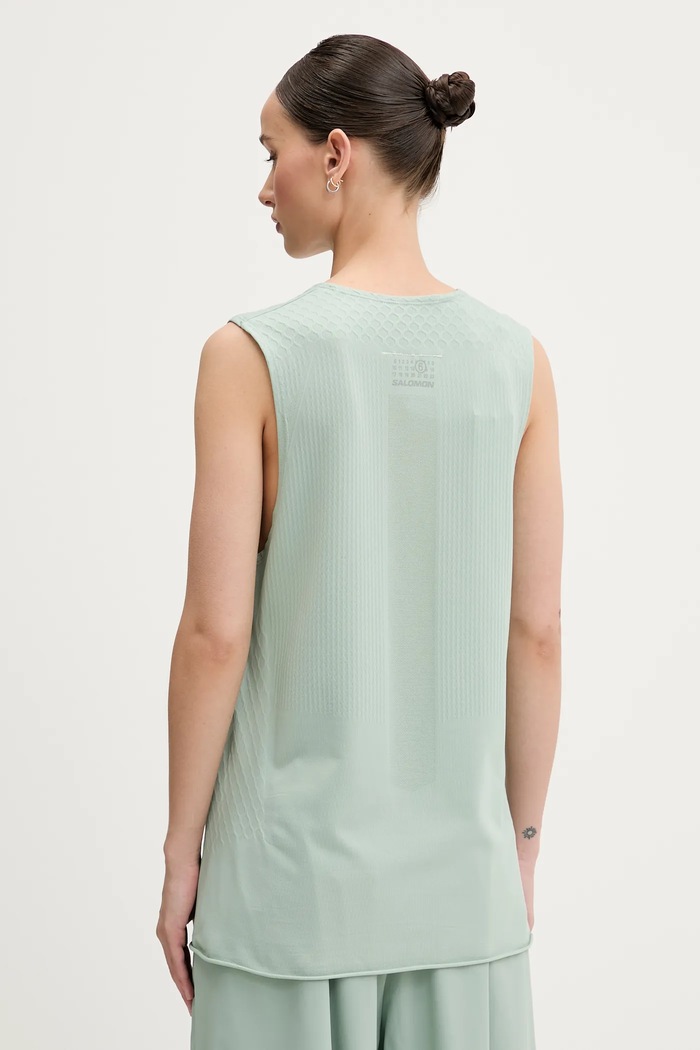 Oblačila Top MM6 Maison Margiela x Salomon S52NL0071.M20101 zelena