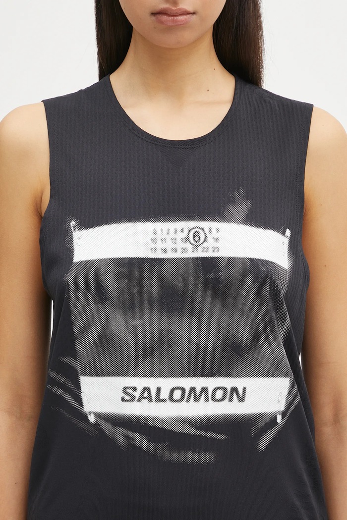 MM6 Maison Margiela x Salomon top black S52NL0071.M20101