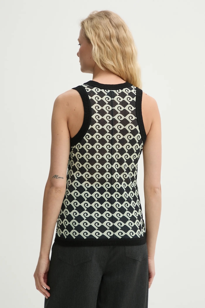 Îmbrăcăminte Nanushka top DENALIE NW25RSTP15699 negru