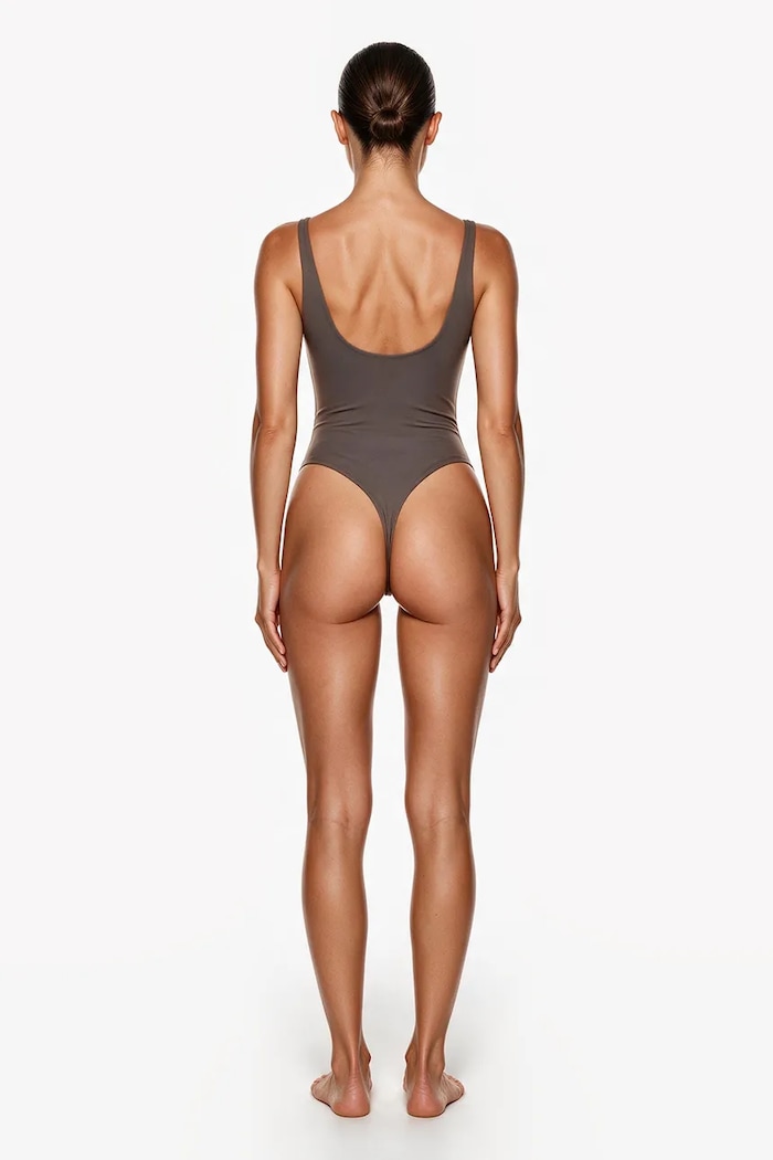 GOD SAVE QUEENS Body za žene SQUARE-NECK BODYSUIT GSQ.139.372 bež AA00