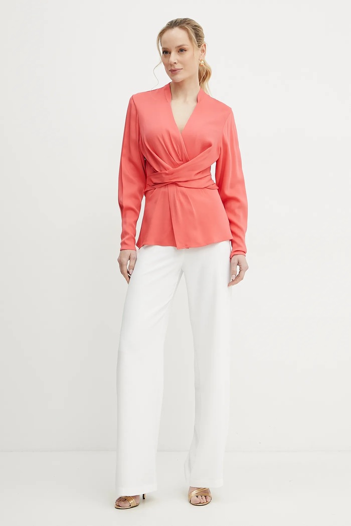 Halenka BOSS 50537380 oranžová SS25