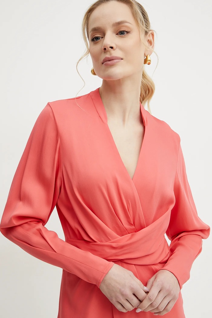 Halenka BOSS oranžová 50537380