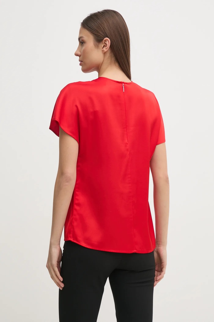 Odzież Calvin Klein bluzka K20K208191 czerwony