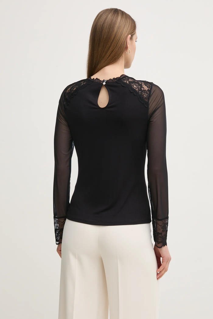 Odjeća Bluza Morgan TIAMO TIAMO.NOIR crna
