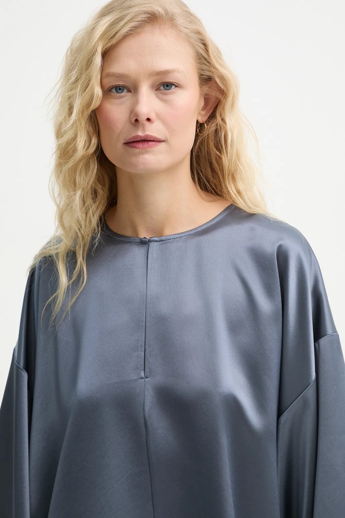 Blúzka By Malene Birger CICIE modrá 102500