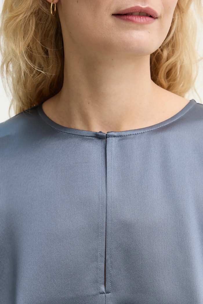 Blúzka By Malene Birger CICIE 102500 modrá