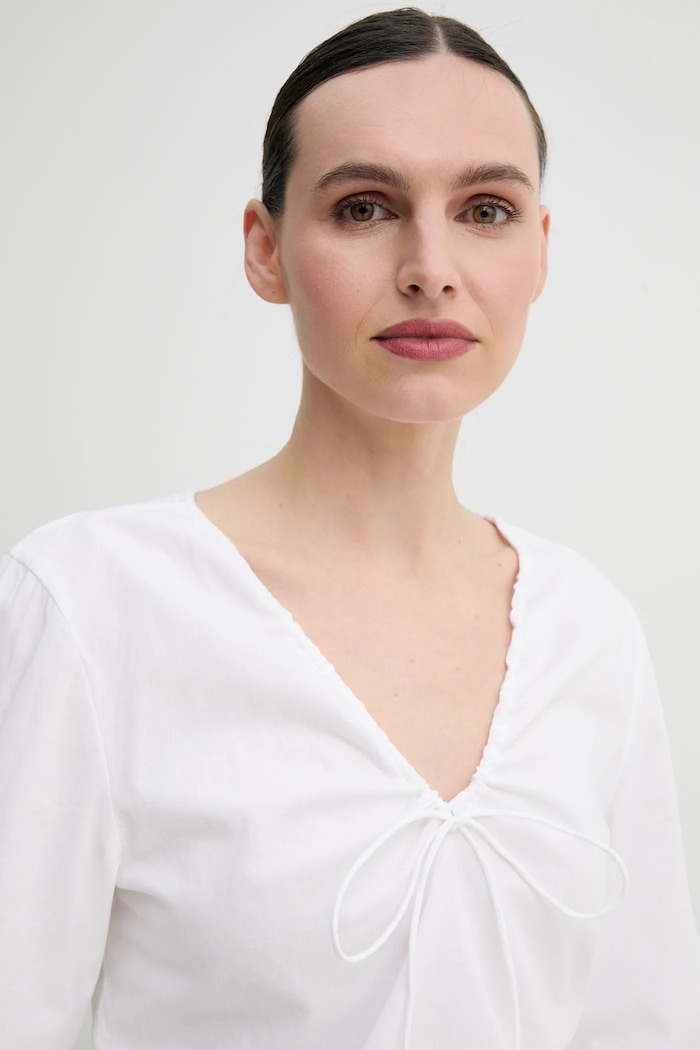Bavlněná halenka By Malene Birger ULRIKKE bílá 103050