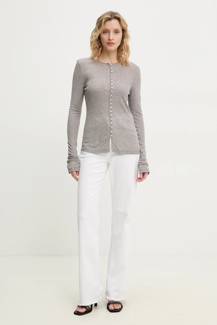 Kardigan s primjesom vune By Malene Birger JANES 103075 smeđa SS25