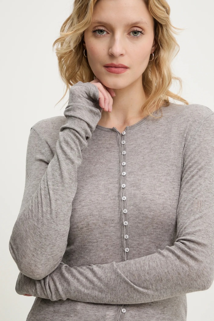 Kardigan s primjesom vune By Malene Birger JANES smeđa 103075
