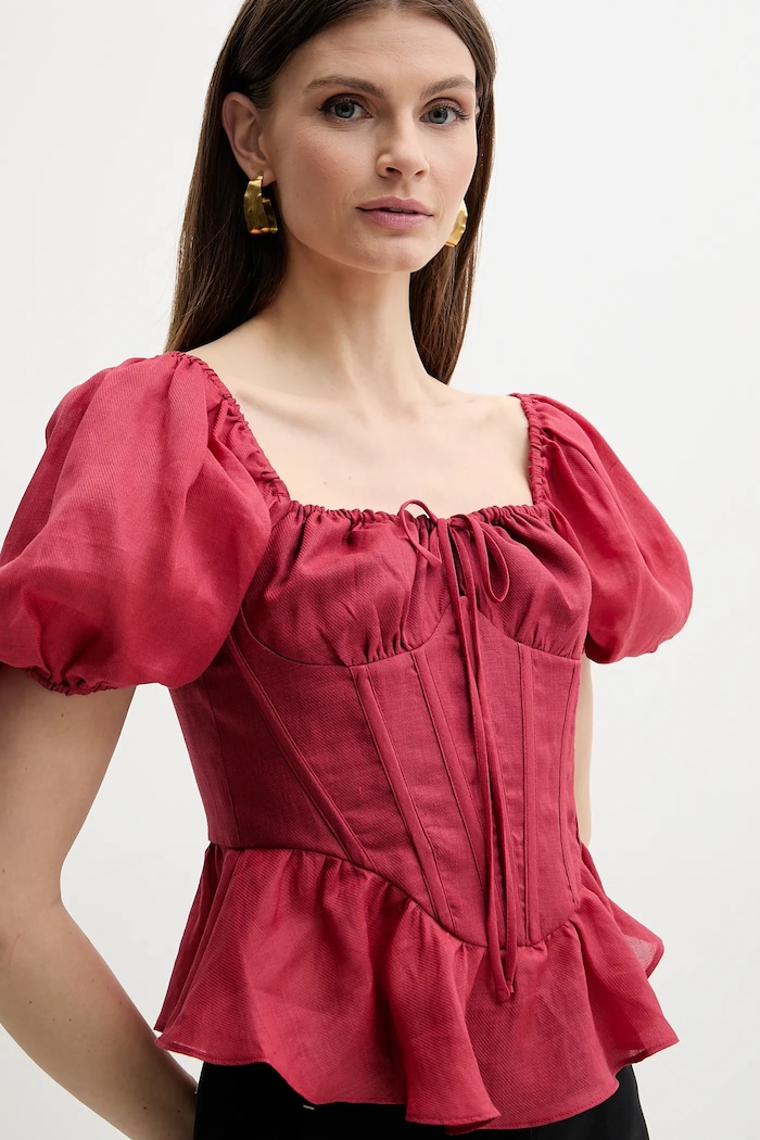 Bardot bluză ESRA rosu 59889TB