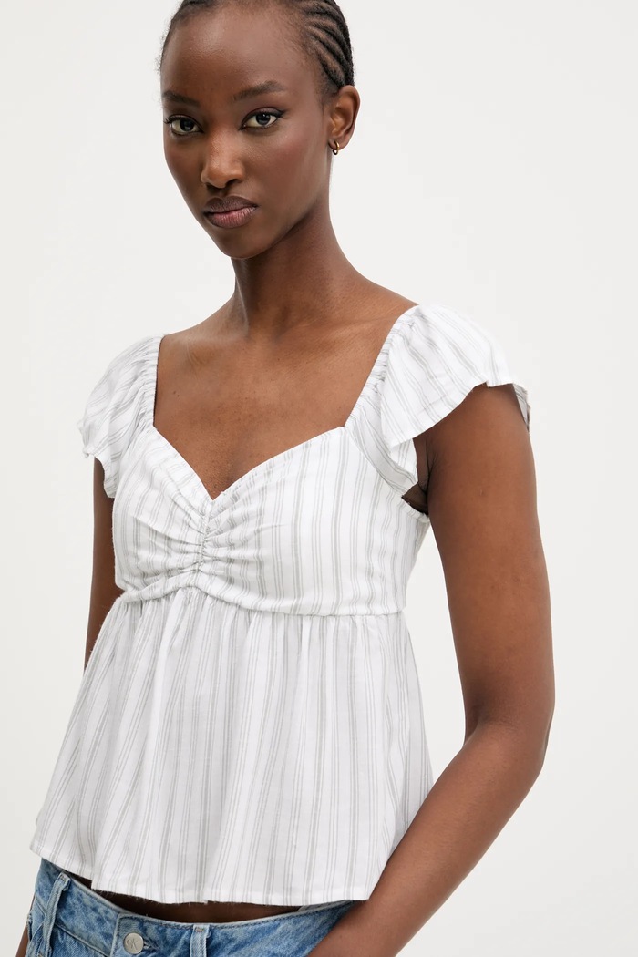 Bluza Hollister Co. bijela KI340.5050.104