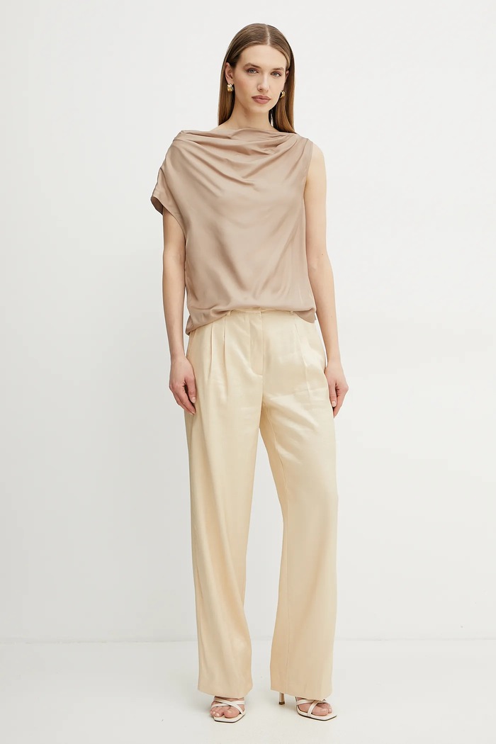 Blúzka Marciano by Guess DORIAN 5GGH20.7309A béžová SS25