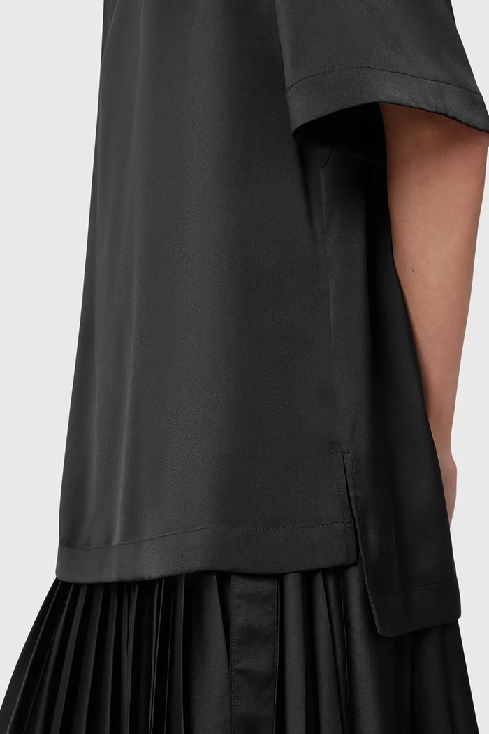 Îmbrăcăminte AllSaints bluza AMELIE W032PC negru
