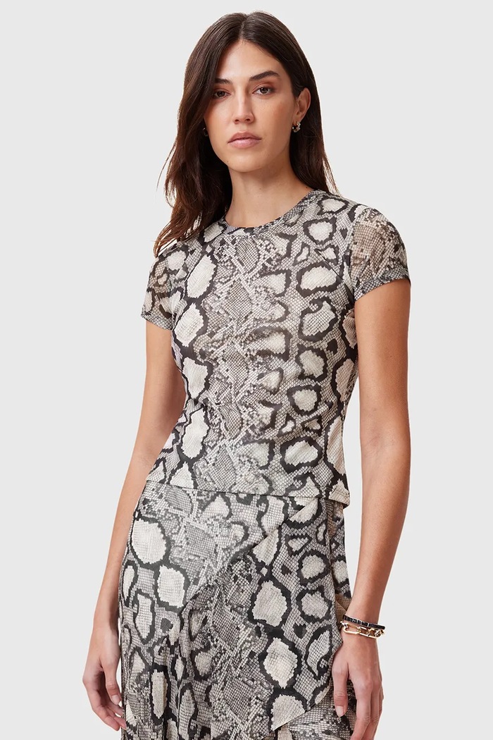 Bluza AllSaints ELLIE W064JC šarena SS25