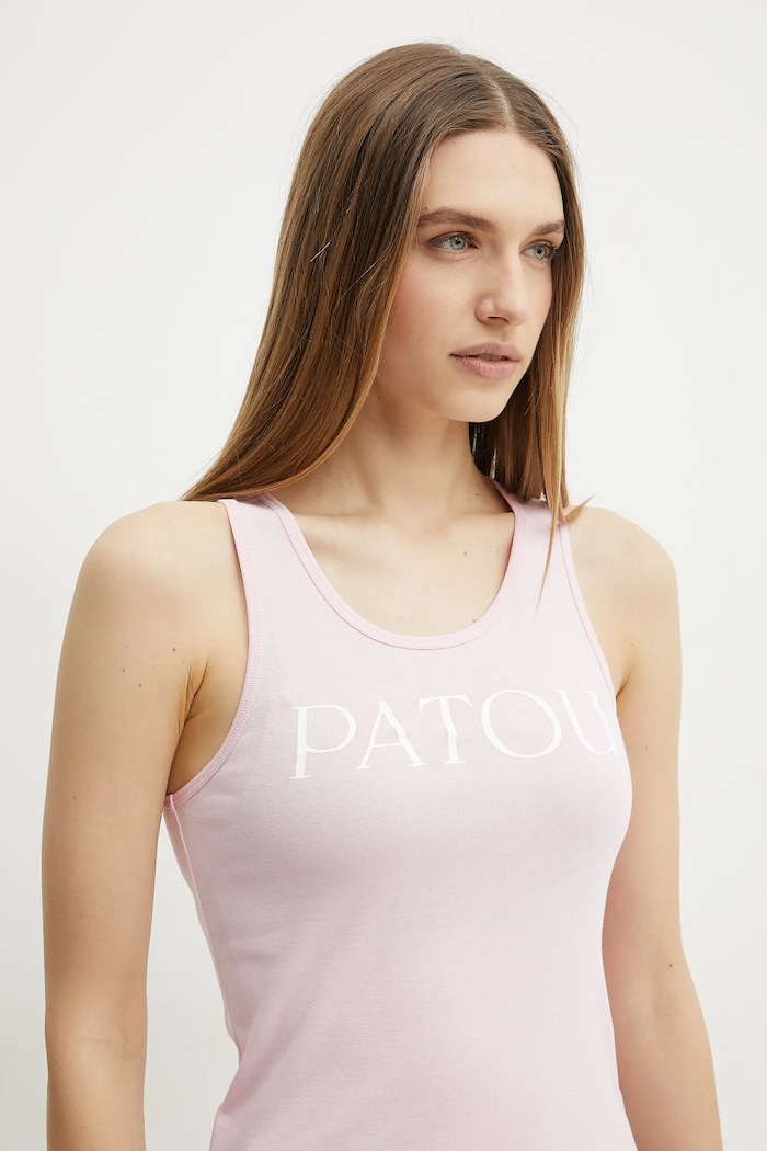 Pamučni top Patou roza JE0159994