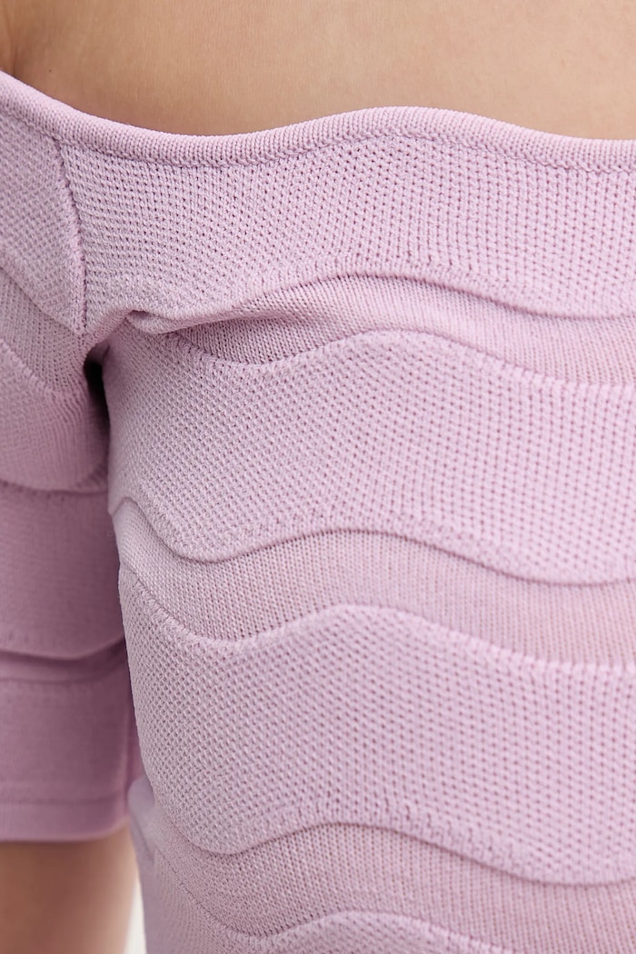 Herve Leger felső Lainey SCJ1513588 lila