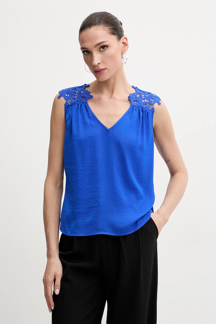 Bluza Morgan OJOIE casual plava OJOIE