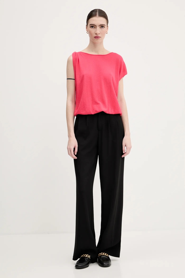 Majica kratkih rukava United Colors of Benetton 103BD10DX roza SS25