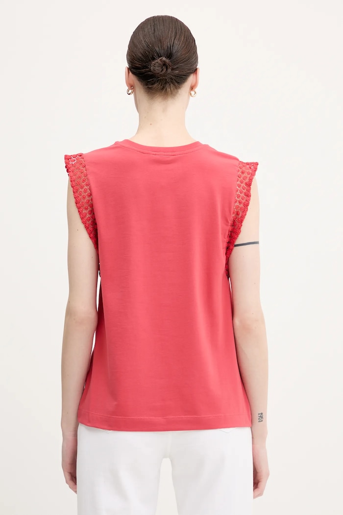 Oblečení Top United Colors of Benetton 3IFVD10AC růžová