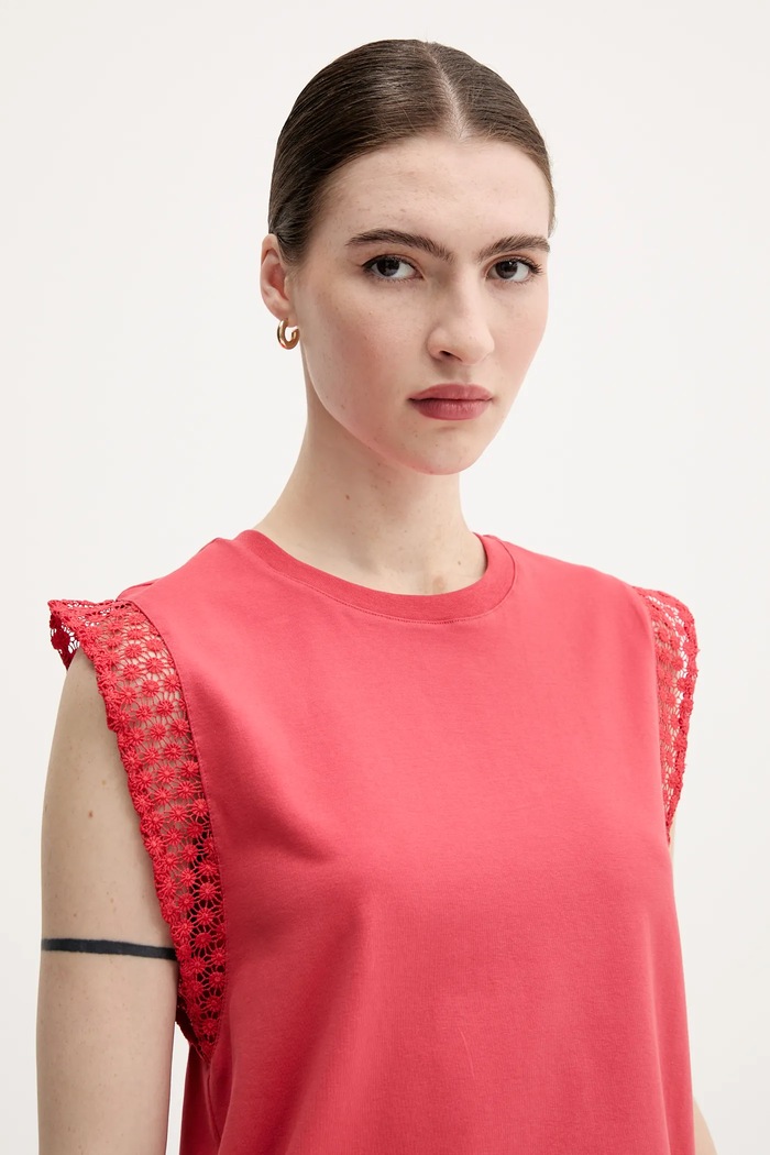 Top United Colors of Benetton růžová 3IFVD10AC