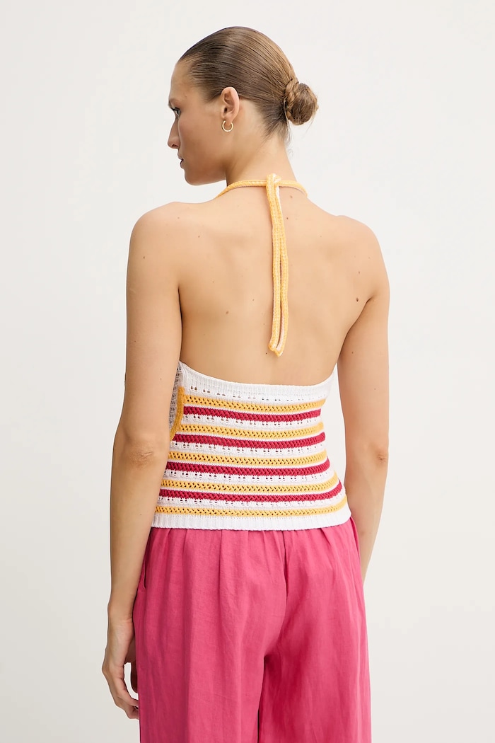Ρούχα Top United Colors of Benetton 1194EH01E πορτοκαλί