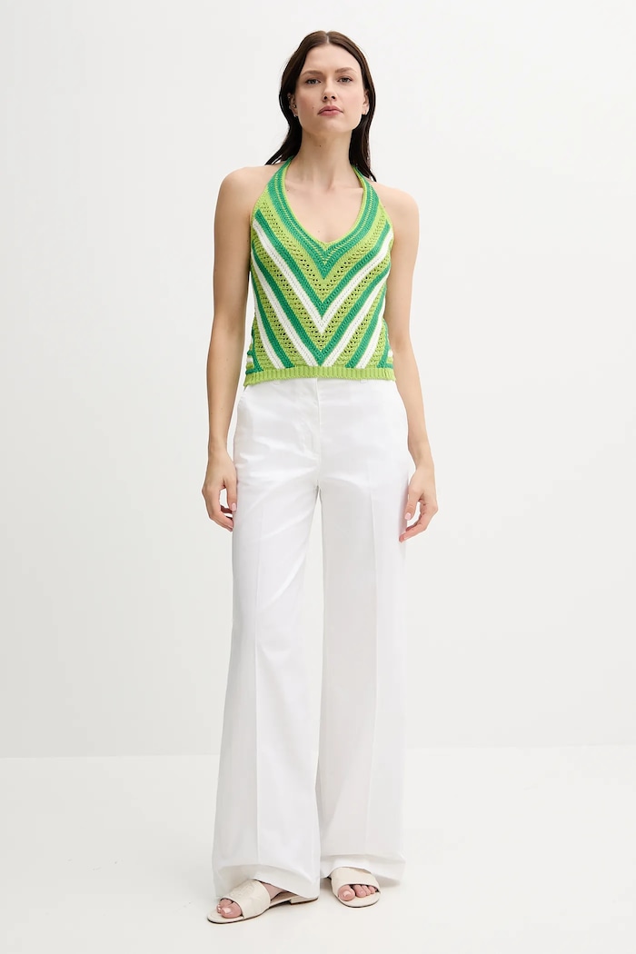 Топ United Colors of Benetton 1194EH01E зелен SS25