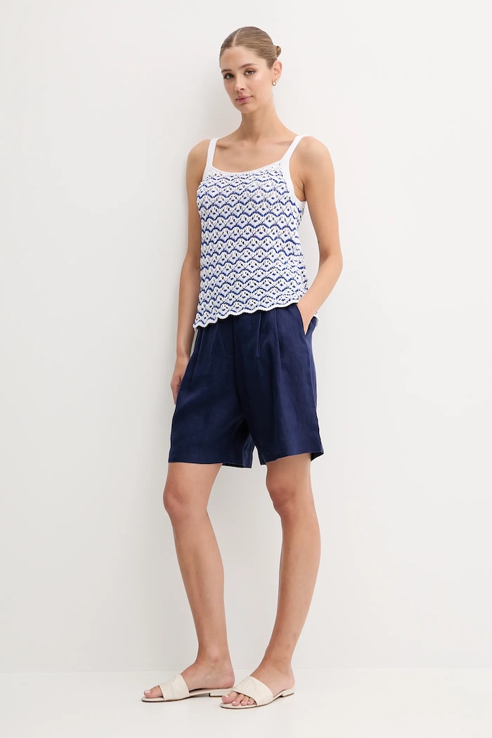 Bavlněný top United Colors of Benetton 1498EH01D bílá SS25