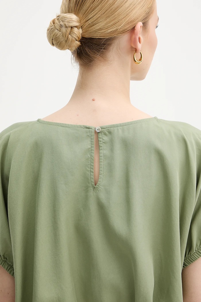 Bluza United Colors of Benetton 5NPHDQ0C6 zelena