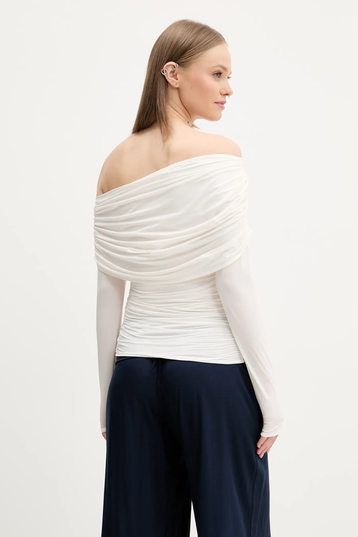 Îmbrăcăminte Abercrombie & Fitch bluza KI139.5204.178 bej