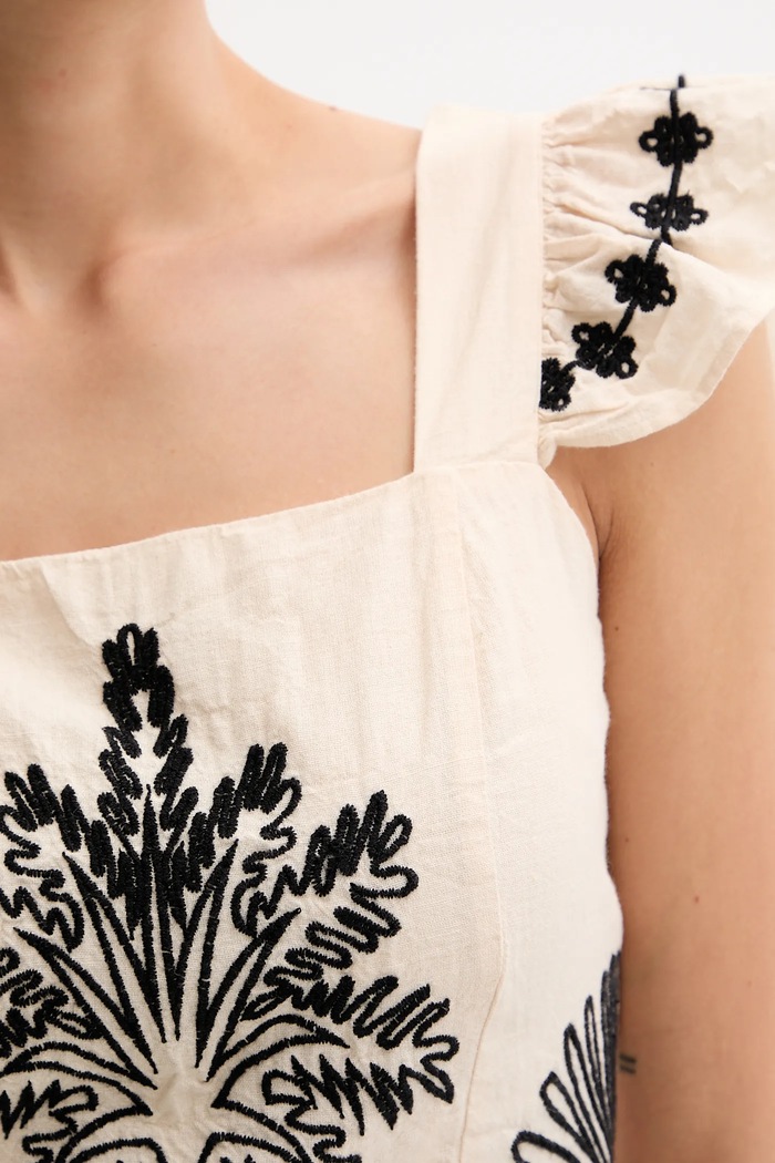 Bluza s dodatkom lana Hoss Intropia 5879153 bež
