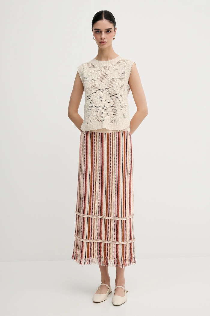 Pedro del Hierro top 5509063 bej SS25