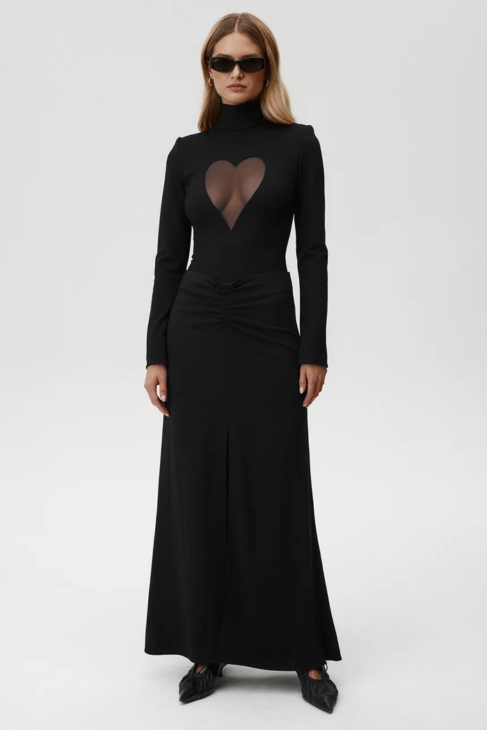 Undress Code body Heart Out Bodysuit Classic negru 840