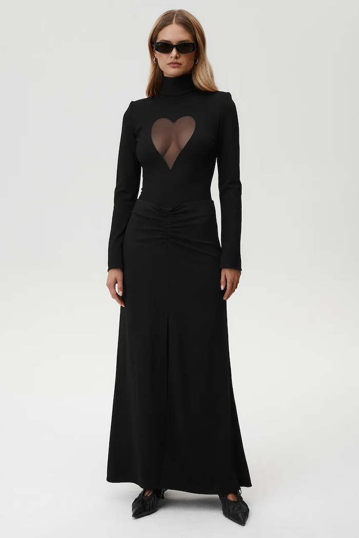 Undress Code body Heart Out Bodysuit Classic negru 840