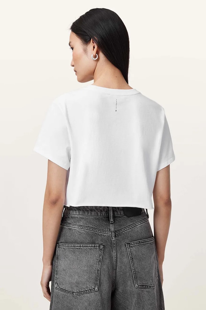 Bavlněné tričko AllSaints SOPH bílá W005JY