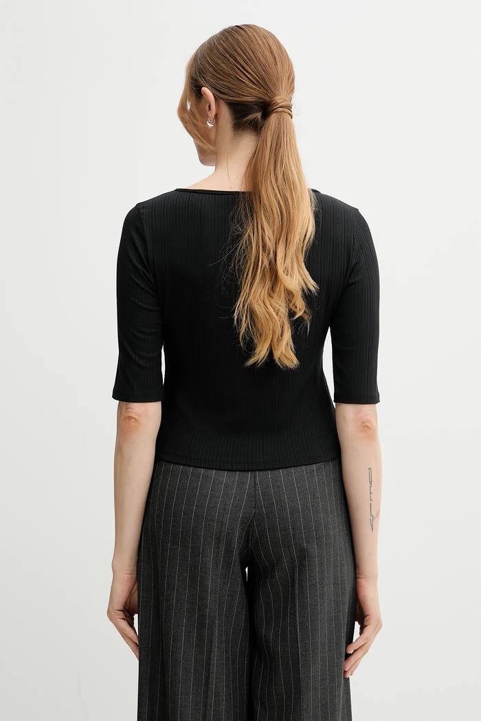 Îmbrăcăminte Sisley bluză 37UCL4013 negru