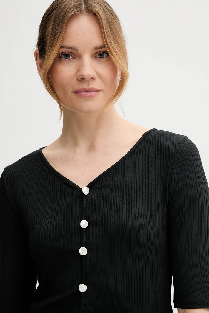Sisley bluză negru 37UCL4013