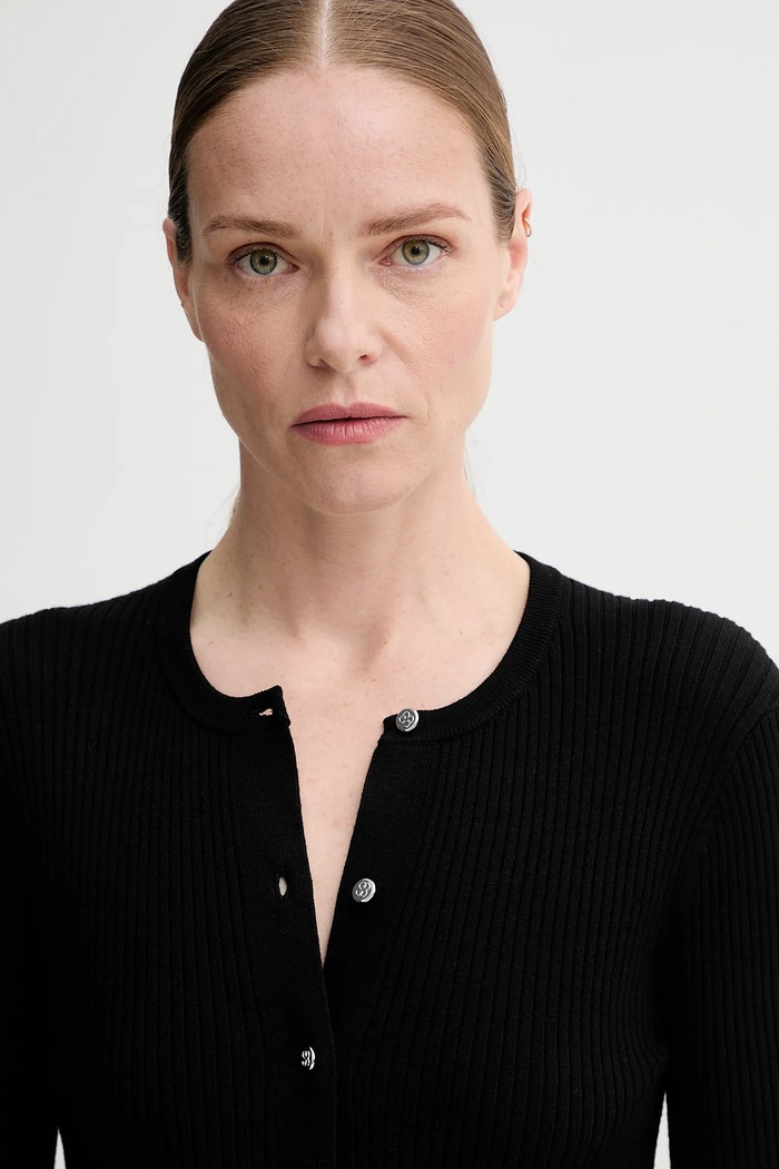 Pulover Filippa K crna 31455.FK