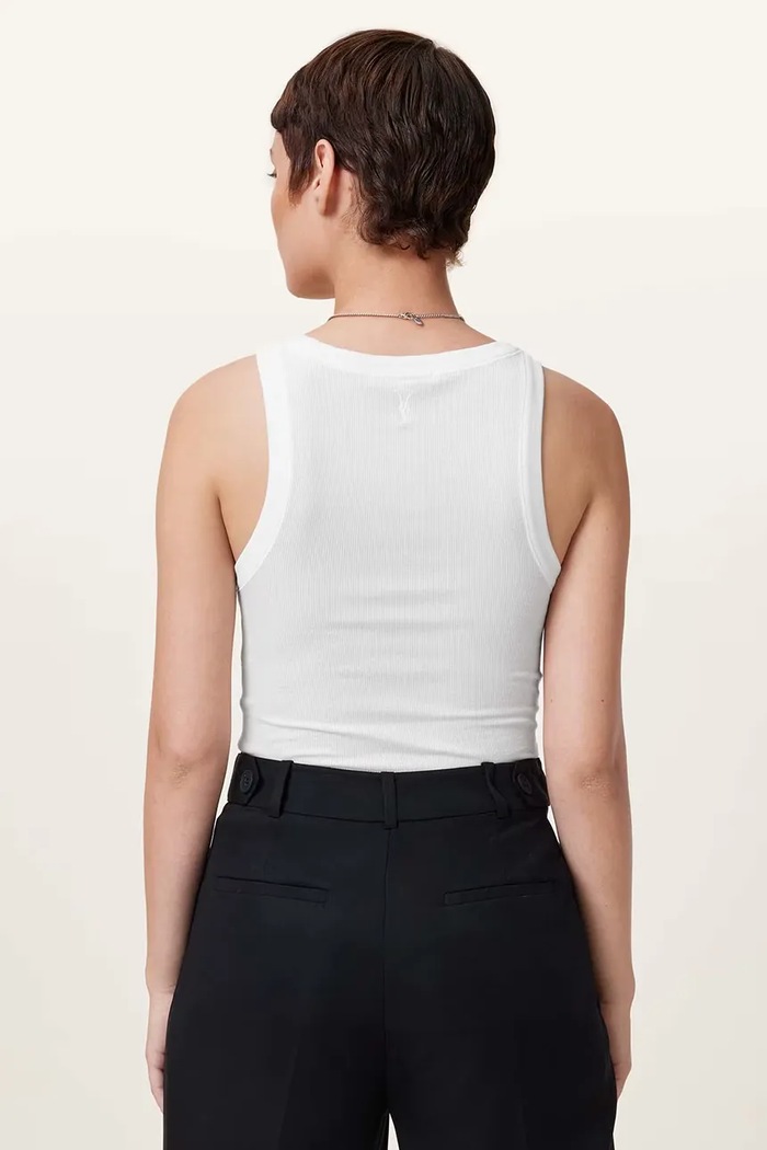 AllSaints top RINA fehér W235JB